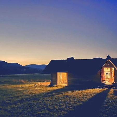 Polanka Beskid Niski Cute Cabin With Spectacular Views Hanczowa エクステリア 写真