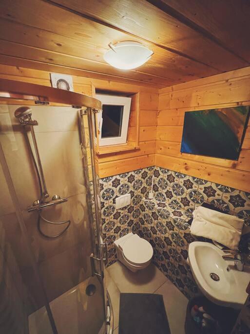 Polanka Beskid Niski Cute Cabin With Spectacular Views Hanczowa エクステリア 写真