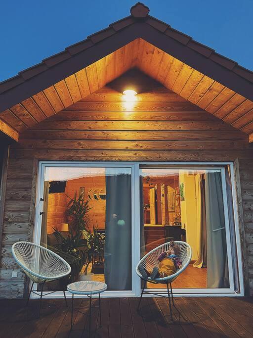 Polanka Beskid Niski Cute Cabin With Spectacular Views Hanczowa エクステリア 写真