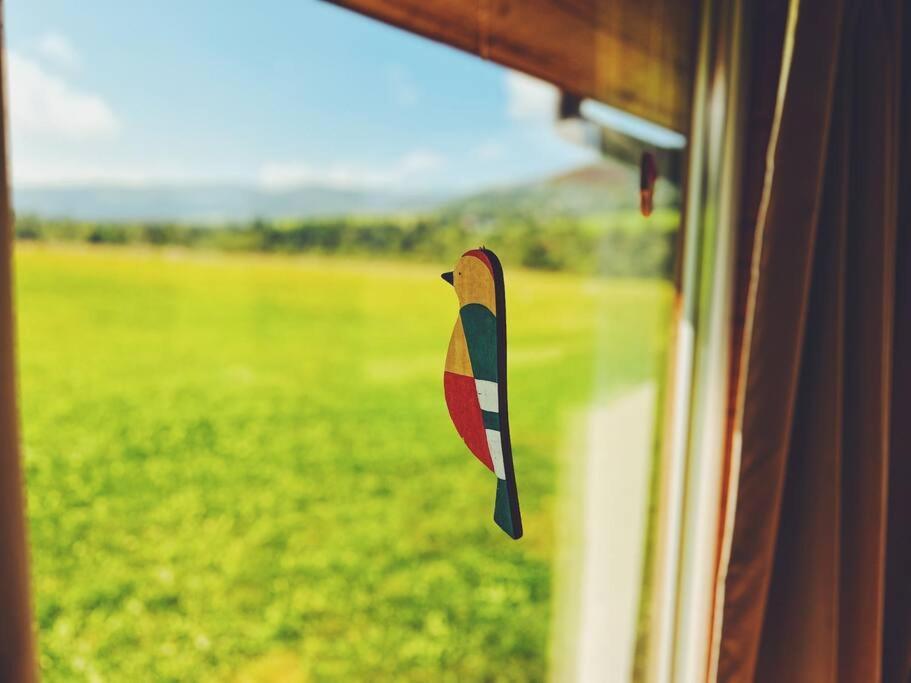 Polanka Beskid Niski Cute Cabin With Spectacular Views Hanczowa エクステリア 写真