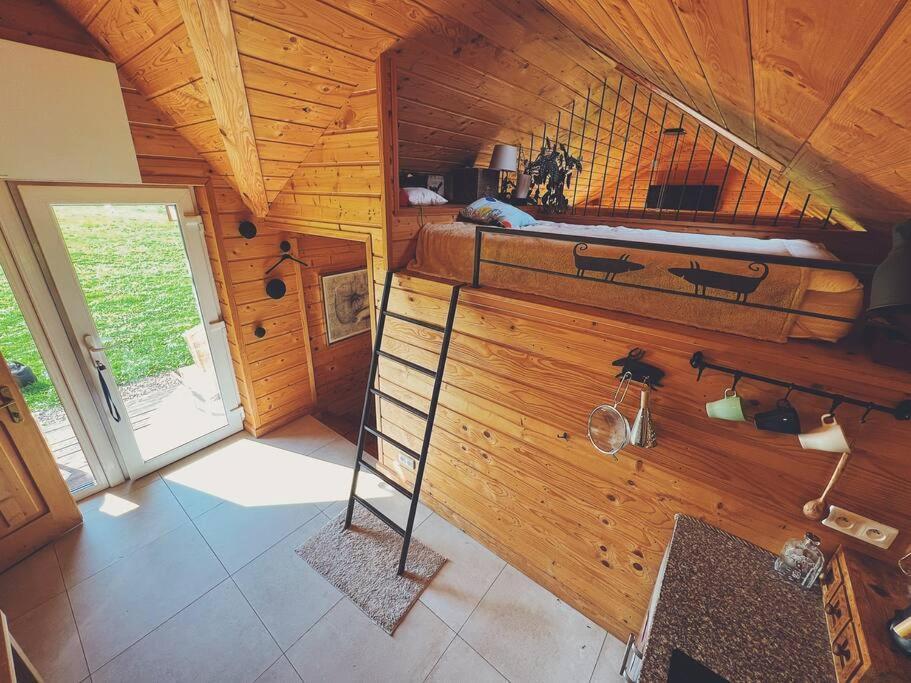 Polanka Beskid Niski Cute Cabin With Spectacular Views Hanczowa エクステリア 写真