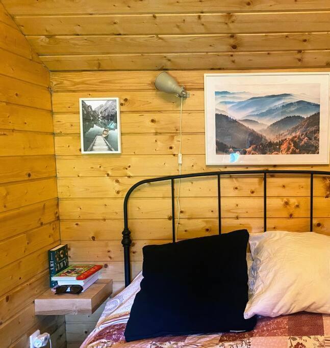 Polanka Beskid Niski Cute Cabin With Spectacular Views Hanczowa エクステリア 写真