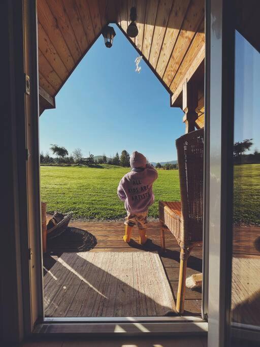 Polanka Beskid Niski Cute Cabin With Spectacular Views Hanczowa エクステリア 写真