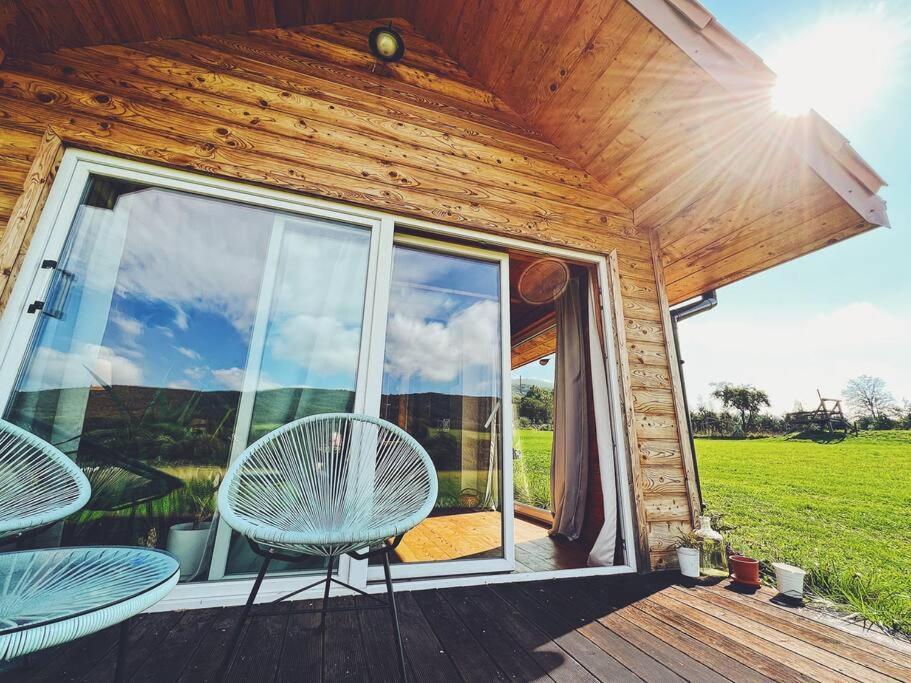 Polanka Beskid Niski Cute Cabin With Spectacular Views Hanczowa エクステリア 写真