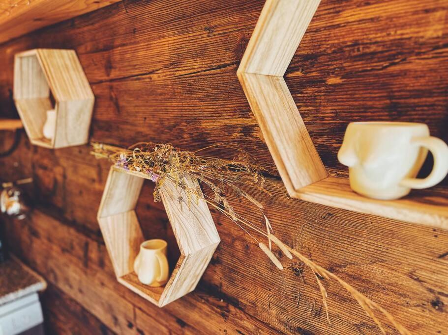 Polanka Beskid Niski Cute Cabin With Spectacular Views Hanczowa エクステリア 写真