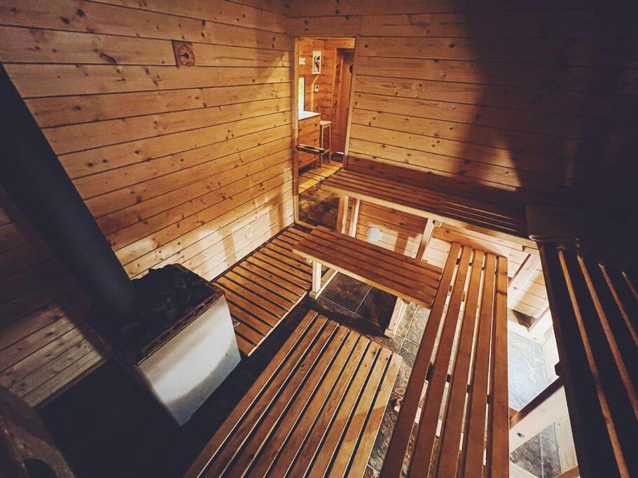 Polanka Beskid Niski Cute Cabin With Spectacular Views Hanczowa エクステリア 写真